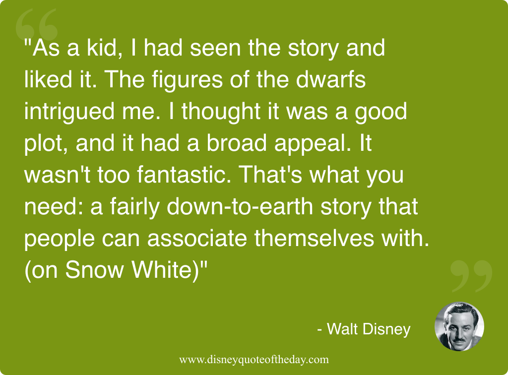 Quote by Walt Disney, "As a kid I had..."
