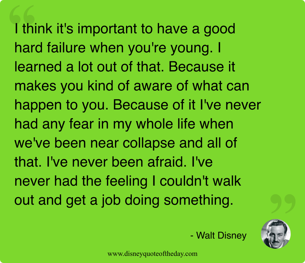 Quote by Walt Disney, "I think it's important to..."