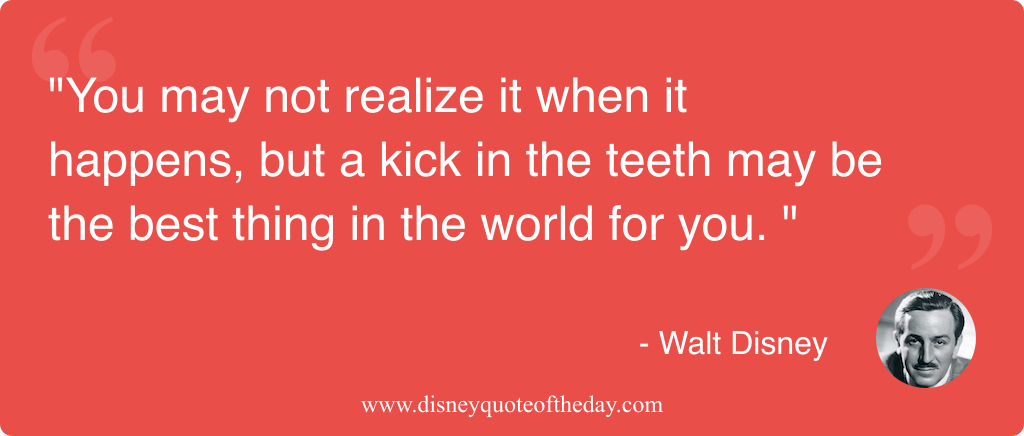 Quote by Walt Disney, "You may not realize it..."