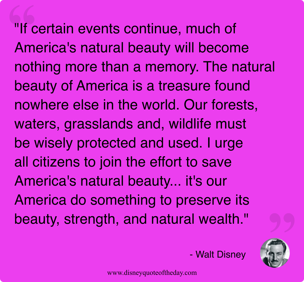 Quote by Walt Disney, "If certain events continue much..."